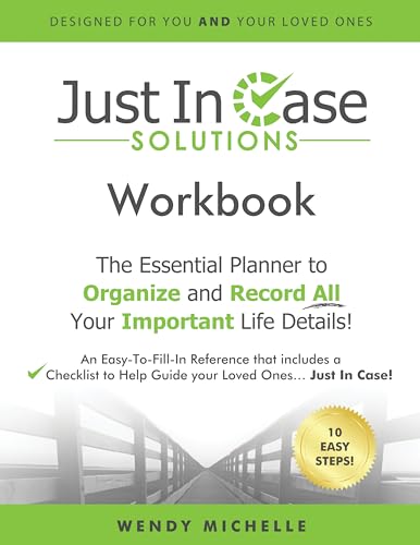 Free: Just In Case Solutions: Essential Planner to Organize and Record All Your Important Life Details!